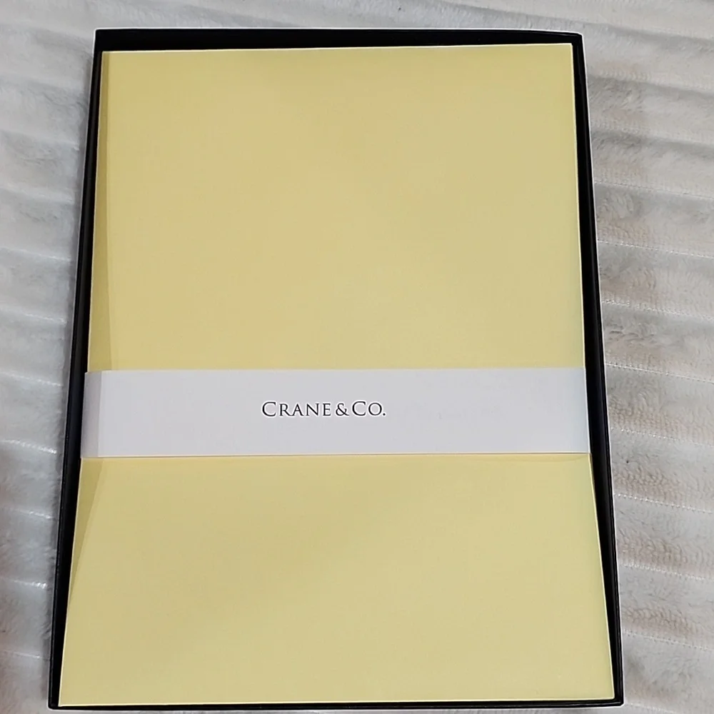 NEW Crane & Co Beach Shoes Imprintable Cards & Env, 10 Total